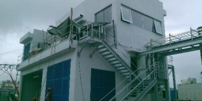 Construcción de edificio de maquina papelera, naves para conversión y almacen de producción (9)
